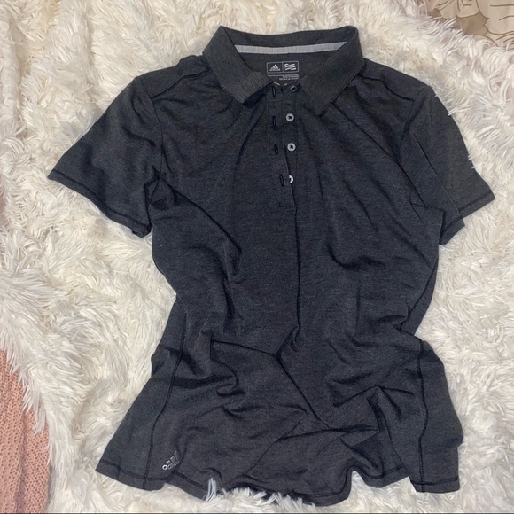 Adidas Grey Polo - Picture 1 of 8